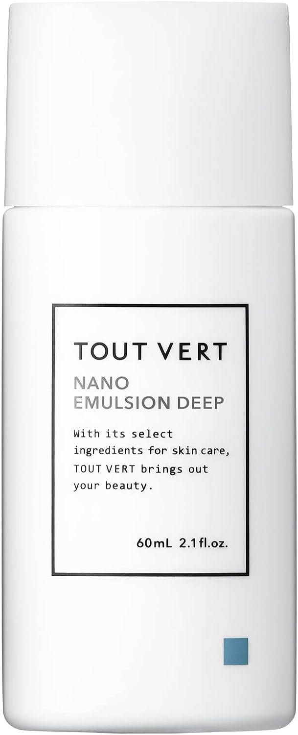 Touver Nano Emulsion Deep 2.4 fl oz (60 ml) Milky Lotion, Ceramide, High Concentration, 12% for Dry Skin, Sensitive Skin, Highly Moisturizing, Rough Skin, Innerdry, Moist