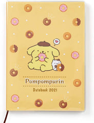 Sanrio 2021 Pompompurin B6 Date Book