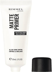 RIMMEL Cream Lasting, Matte Primer, 1.0 fl oz (30 ml), Off White