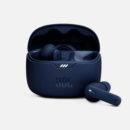 JBL TUNE BEAM Fully Wireless Earbuds/Active Noise Canceling/Sound Capture/Multipoint/APP Compatible/IP54 (Blue)