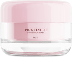 APLIN Pink Tea Tree Cream, 1.8 oz (50 g), Pink Teatree Cream Moisturizing, Sensitive Skin, Oily Skin, Korean Cosmetics