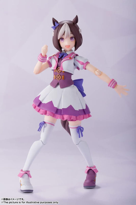 S.H. Figuarts Uma Musume Pretty Derby Special Week, Approx. 5.1 inches (130 mm), PVC   ABS, Pre-painted Action Figure