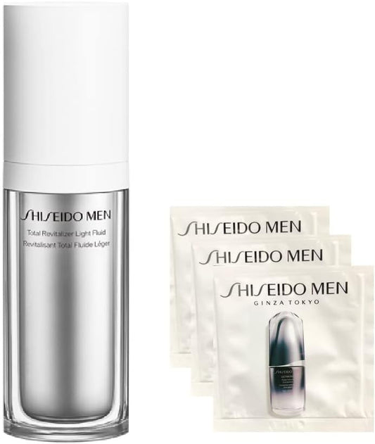 Shiseido Men Total R Light Fluide N Set with Sample Lotion