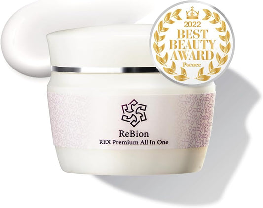 ReBion Rex Premium All-in-One Human Stem Cell Exosome Hyaluronic Acid Cica Cream Vitamin C Derivative Moisturizing Pore Dry Skin 50g ReBion Official