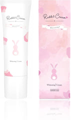 Rabbit Cream (Official) Medicated Rabbit Cream White, 1.1 oz (30 g), Rabbit Mate, Whitening, Moisturizing, Delicate Zone Cream, Blackheads, Whitening, Moisturizing, Drying, Wrinkles, Fine Lines, Moisturizing, Essential Rose Scent