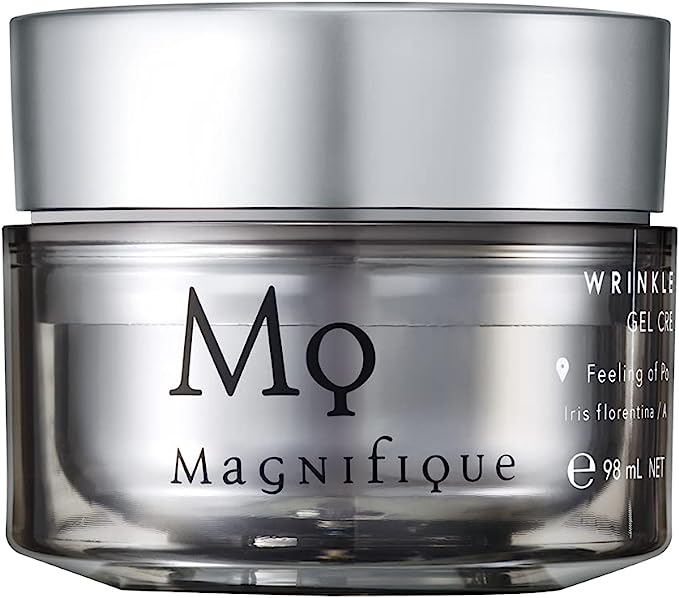 Kose Magnifique Wrinkle Lift Gel Cream, All-In-One Skin Care Cream, Quasi-Pharmaceutical Product, Anti-Wrinkle, Men's Skin Care, Lotion, Milky Lotion, Eye Cream, 3.5 oz (100 g)