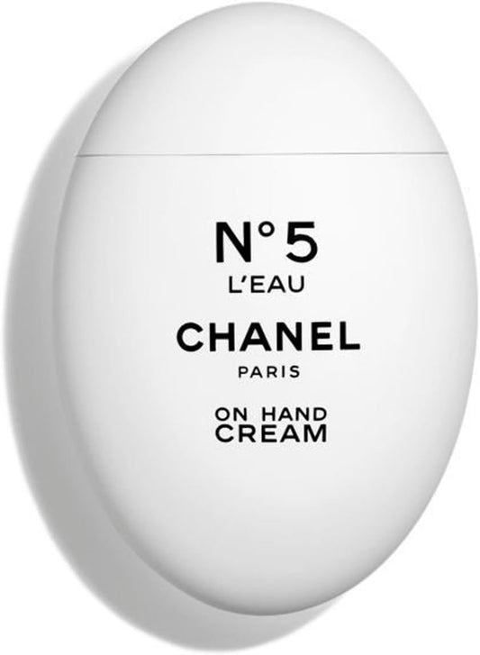 Chanel No. 5 Low Hand Cream 1.7 fl oz (50 ml) CHANEL NO.5 L'EAU ON HAND CREAM Parallel entry product