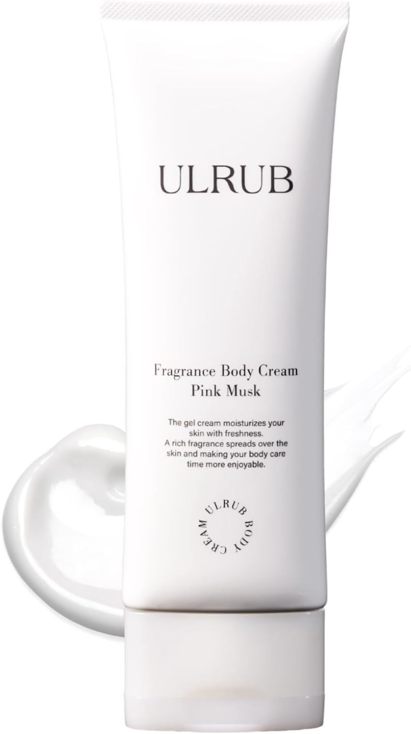 ULRUB Uru Love Body Cream, 4.2 oz (120 g), Full Body Moisturizing, Scrub After-care, Perfume Body Cream, Non-sticky, Gel Cream, Slippery, Elbow, Knee, Smooth, Okinawan Wormwood Oil, Placenta, Female, Body Care, Moisturizing, Churacos CICA Body Makeup