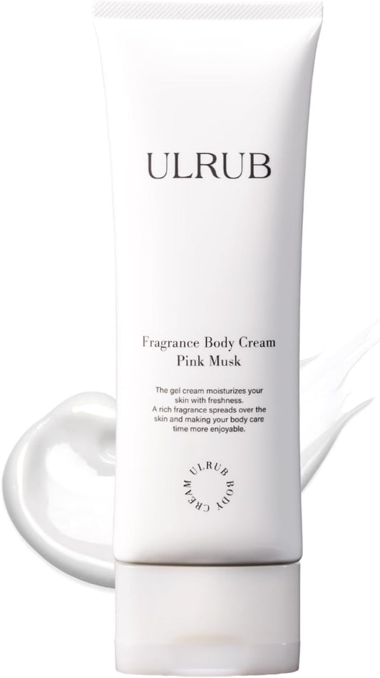 ULRUB Uru Love Body Cream, 4.2 oz (120 g), Full Body Moisturizing, Scrub After-care, Perfume Body Cream, Non-sticky, Gel Cream, Slippery, Elbow, Knee, Smooth, Okinawan Wormwood Oil, Placenta, Female, Body Care, Moisturizing, Churacos CICA Body Makeup