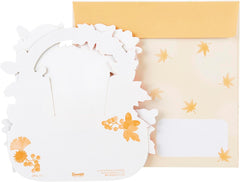 Sanrio Message Card Autumn Rabbit in a Basket Greeting Card Can be shipped overseas AU 14-3 SANRIO 012751