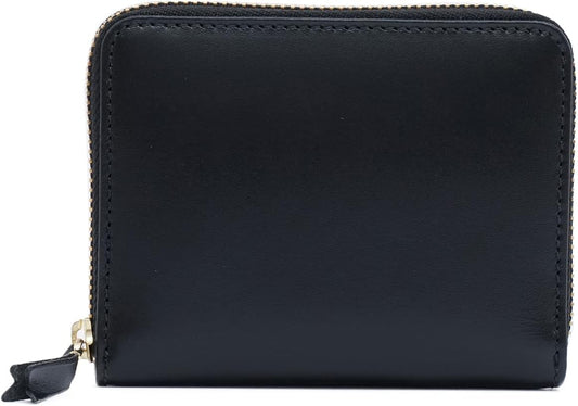 COMME des Garcons SA2110 CDG Wallet Classic Leather Wallet Card Case Business Card Holder Mini Wallet, black