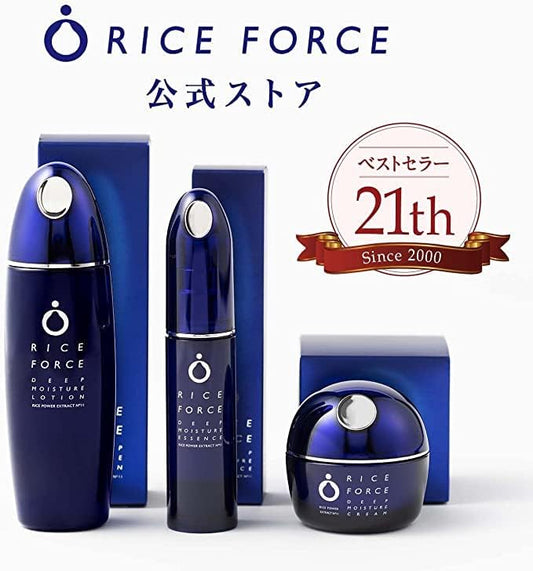 [Japanese Moisturizing] Medicated Moisturizing Cream Rice Force Official Deep Moisture Cream (30g / Approximately 2 months supply / Quasi-drug) Rice Power No.11 Moist High Moisturizing Dry Skin Sensitive Skin (RICEFORCE)