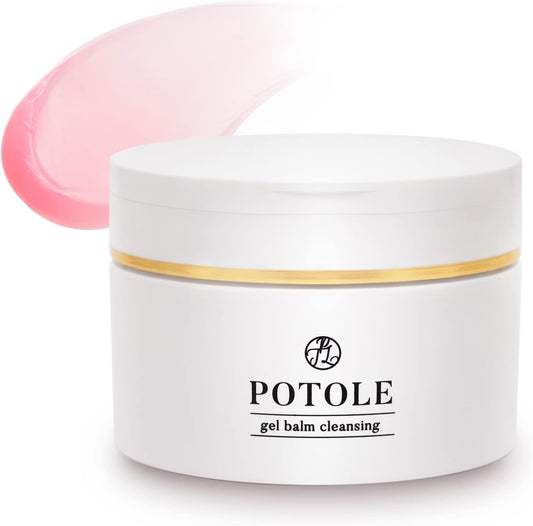 POTOLE Single Item Potore Cleansing Gel Balm Pores Blackheads Exfoliating Makeup Remover No Double Cleansing Necessary Moisturizing Facial Wash Matsueku 1 Month Worth 3.2 oz (90 g)