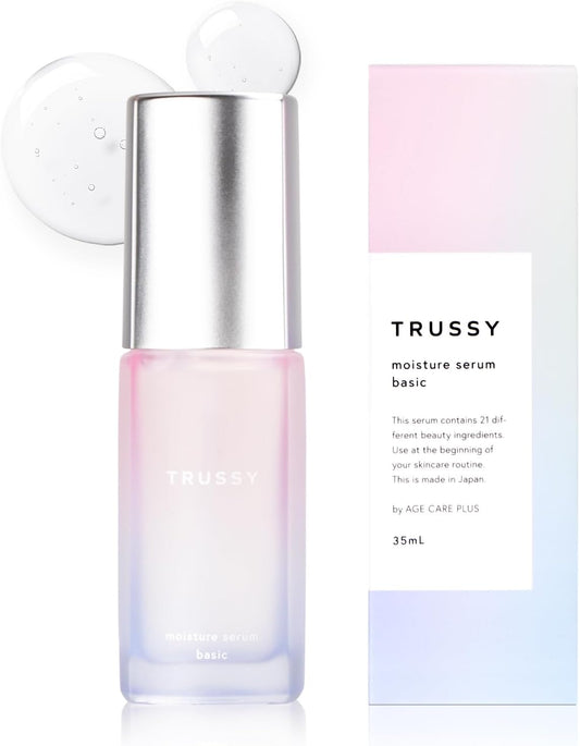 TRUSSY Tulsi Beauty Serum, Human Stem Cell, Advance Introduction Booster, Ceramide, Hyaluronic Acid, Age Care Plus, 1.2 fl oz (35 ml)