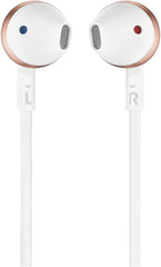 JBL TUNE 205 IN-EAR HEADPHONE WITH ONE-BUTTON REMOTE/MICROPHONE rose gold