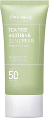 Mediheal SPF 50+PA++++ Tea Tree Soothing Sun Cream, 1.7 fl oz (50 ml)