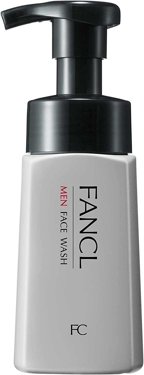 FANCL Men's Face Wash for Men (approx. 60 times) Men's Facial Cleansing Foam Additive-free (Oily Skin/Shaving) Face Wash Foaming Face Wash Non-sticky