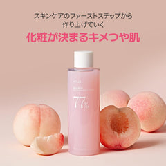 ANUA Peaches 77% Niacin Essence Toner, 8.5 fl oz (250 ml), Lotion, Exfoliating Pore Care, Moisture Moisturizing, Skin Tone Care, Sensitive Skin, Dry Skin, Korean Cosmetics