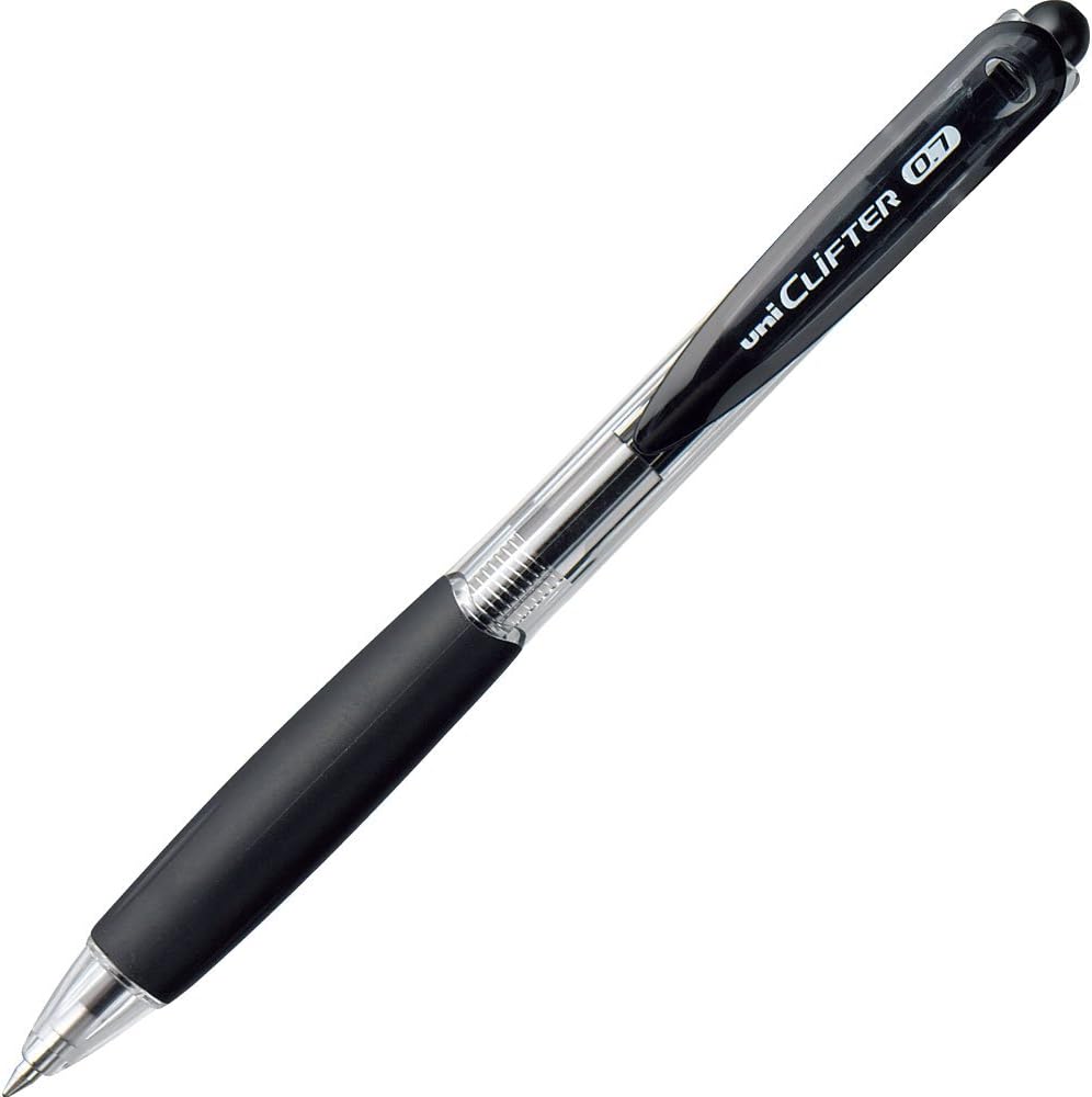 Mitsubishi Pencil Oil Ballpoint Pen Clifter SN-118-07 Black 24