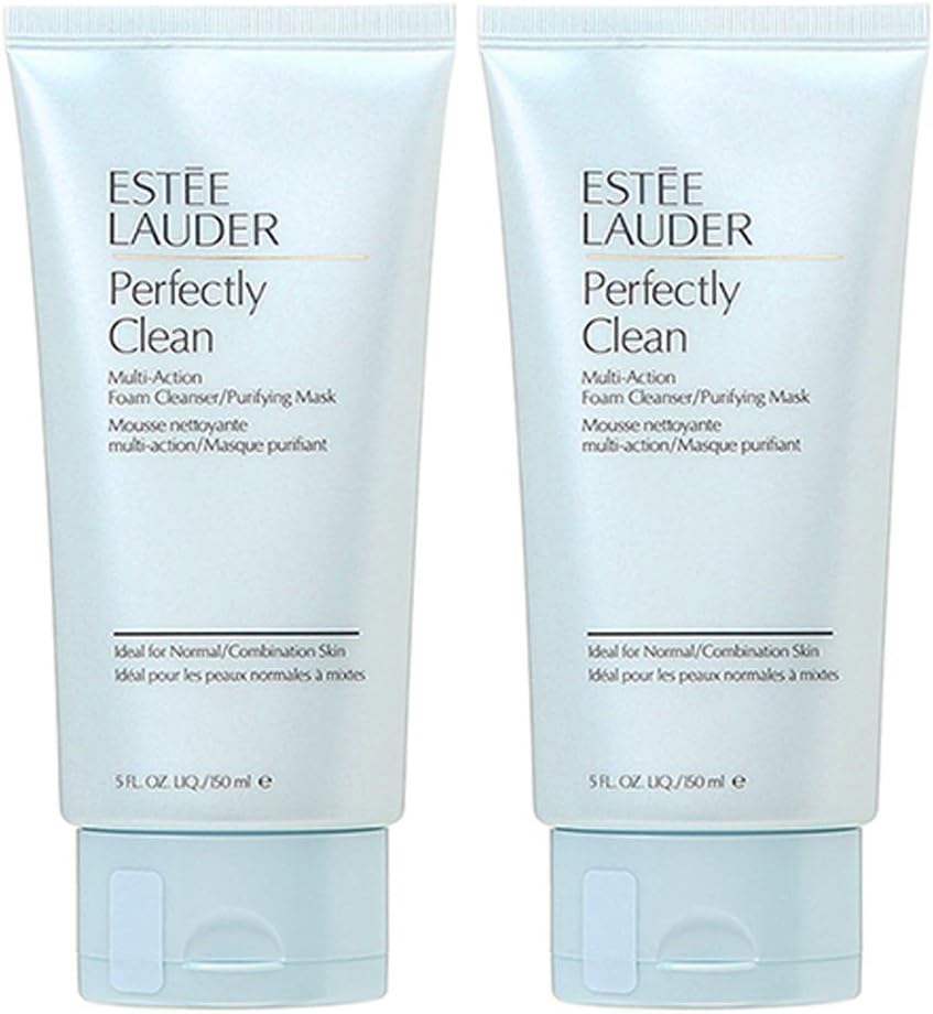 Estee Lauder Clean Action Foaming Cleanser, 5.0 oz (145 g), Set of 2