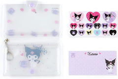 Sanrio 064718 Notes and Stickers with Case, Kuromi