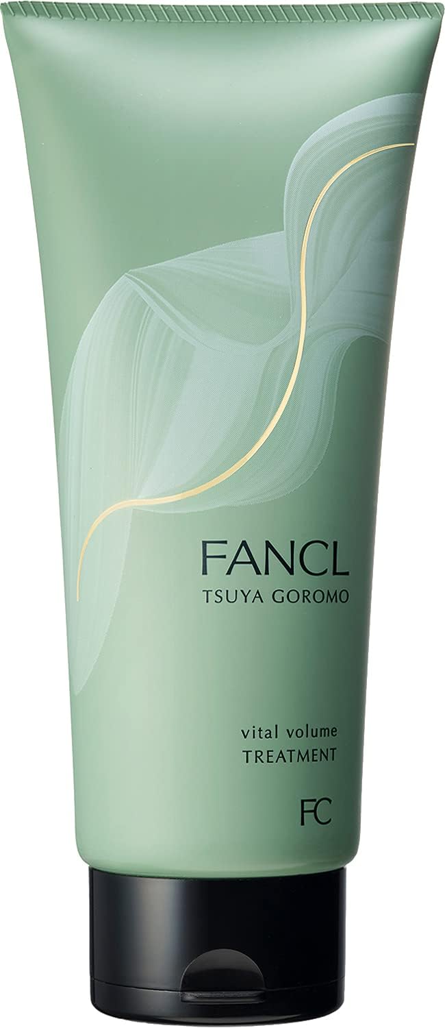 FANCL Shiny Goromo Vital Volume Treatment 8.8 oz (250 g) x 1 Bottle), No Additives, Hair Care Hair Treatment