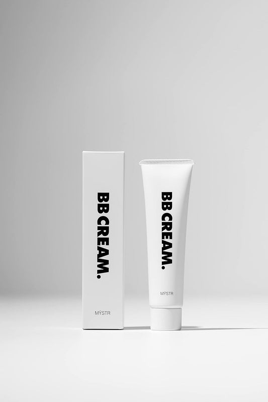 (MYSTR) BB Cream (MYSTR) Men's Makeup Base, Sun Protection, Redness, Acne Scars, Cover, Natural