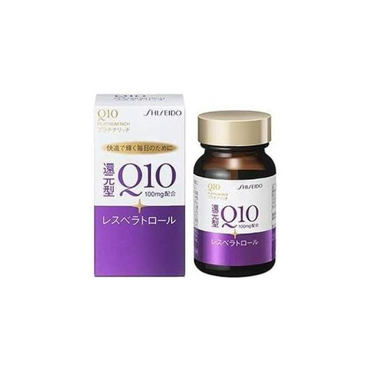 2 Pack Shiseido chemicals Q10 Platinum Rich 60 Grain x2 pcs (4987415663906)