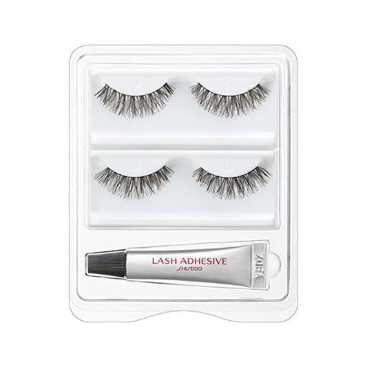 Shiseido Eyelashes V3 2 sets of eyelashes, adhesive 3.3g