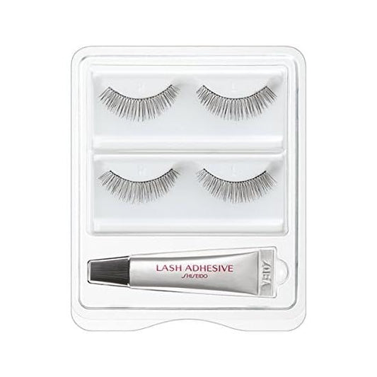 Shiseido Eyelashes N3 2 sets of eyelashes, adhesive 3.3g