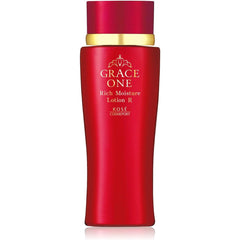 KOSE Grace One Rich Moisture Lotion (Very Moist) Lotion 180ml + 1 nose plug pack included as a bonus