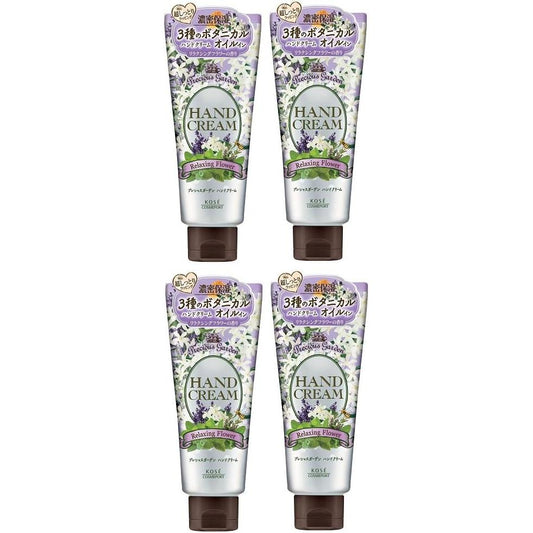 Bulk purchase KOSE Precious Garden Hand Cream (Relaxing Flower) x 4 pieces