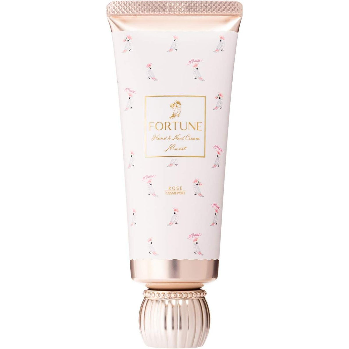 FORTUNE KOSE Fragrance Hand Cream Moist Smooth Nail Care Ingredients Non-stick Fortune Rose Scent 60g (x 1)