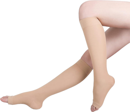 Elastic Stockings for Women Compression Socks Socks Stockings Compression Foot Care Large Size (26hPa-40hPa)