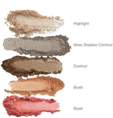 Ready to Shine Snow Bright Contouring   Teak Palette