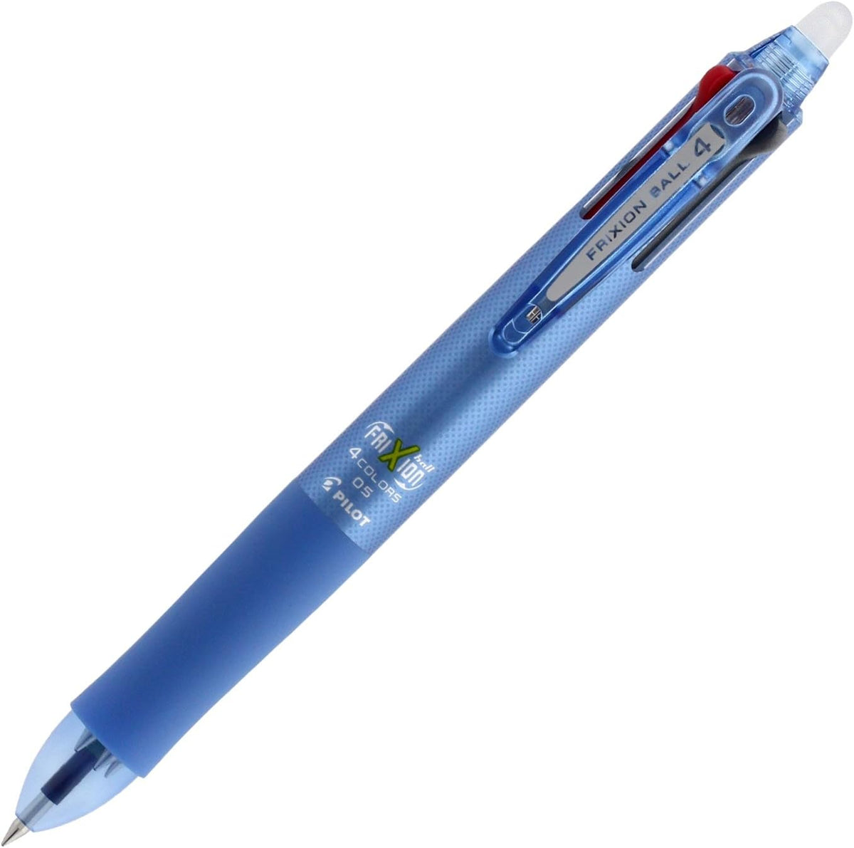 PILOT Pilot Erasable 4-Color Ballpoint Pen Friction Ball 40.5 Light Blue P-LKFB-80EF-LB