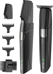 Vellope 9901 Body Shaver, USB Rechargeable, Electric Trimmer, Hair Cutter, Bath Shaving, Washable