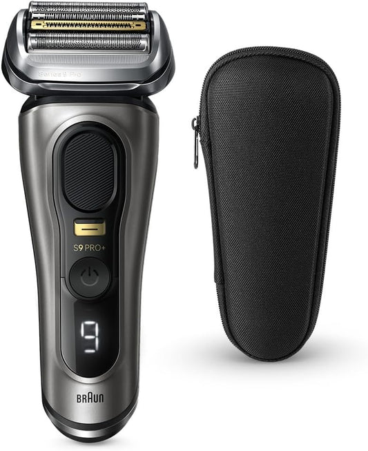 Braun Series 9 PRO+ 9515s Electric Shaver Single Model Men's 5+1 Cutting System, Advanced Sharp Sleigh Blade, Extreme 0.05 mm Cut Down Chin, Evening Beard to Zero (Latest 2023 Autumn) Electric Shaver (Amazon.co.jp Exclusive)