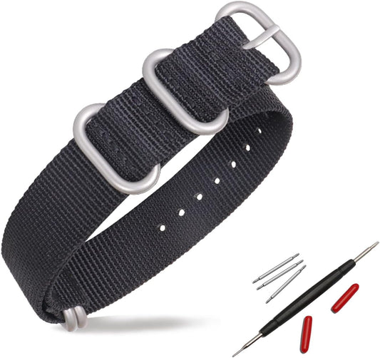 NATO Watch Replacement Strap for Men Women 18mm 20mm 22mm Universal Watch Band