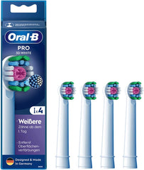 Braun Oral B Replacement Brush Whitening Brush/3D WHITE 4 Pieces EB18-4-EL Parallel Import