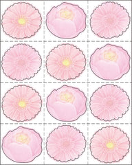 Sanrio YG15-1 P91015 Standard Paper Pink Bouquet (Small)