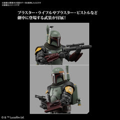 Star Wars The Mandalorian Boba Fett 1/12 Scale Color-coded Plastic Model