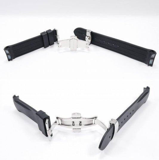 Swatch x Omega Rubber Belt with D Buckle