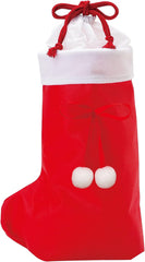 Sanrio 781746 Christmas Wrapping Socks Bag LL Size SANRIO