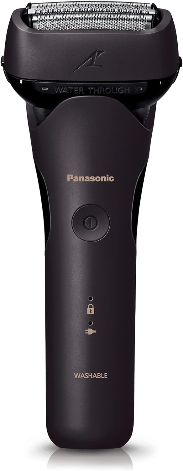 Panasonic ES-LT2P-T Men's Shaver, Lamb Dash, 3 Blades, Brown, Shave Even During Charging