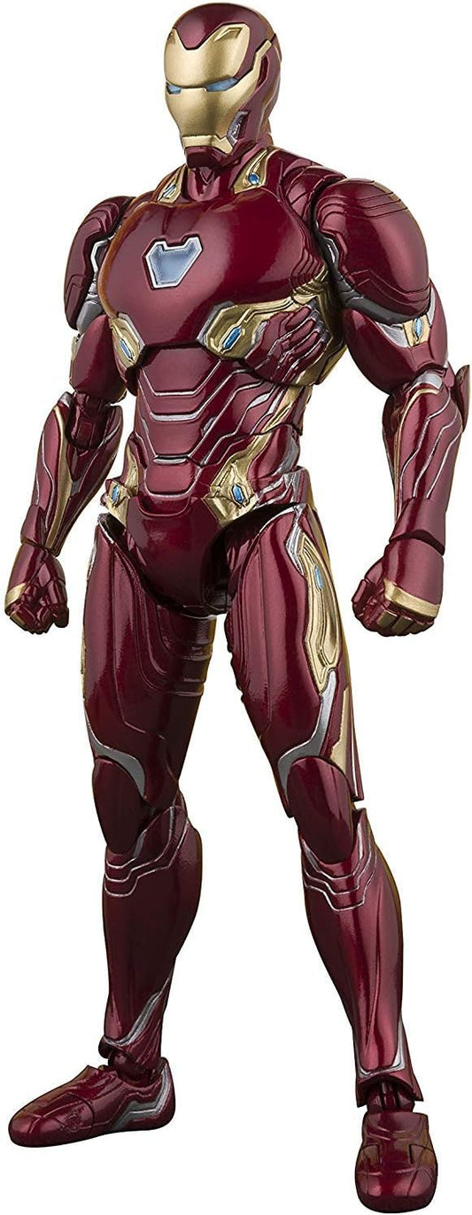 S.H. Figuarts Avengers Iron Man Mark 50 (Avengers: Infinity War), Approx. 6.1 inches (155 mm), PVC ABS Pre-painted Action Figure