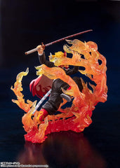 Figuarts ZERO Demon Slayer Kyojuro Rengoku - Flame Breathing Figurine, Approx. 7.1 inches (180 mm), PVC   ABS Painted Complete Figure