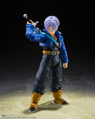 S.H. Figuarts Dragon Ball Z Super Saiyan Trunks - A Boy from the Future, Approx. 5.5 inches (140 mm), PVC   ABS Pre-painted Action Figure