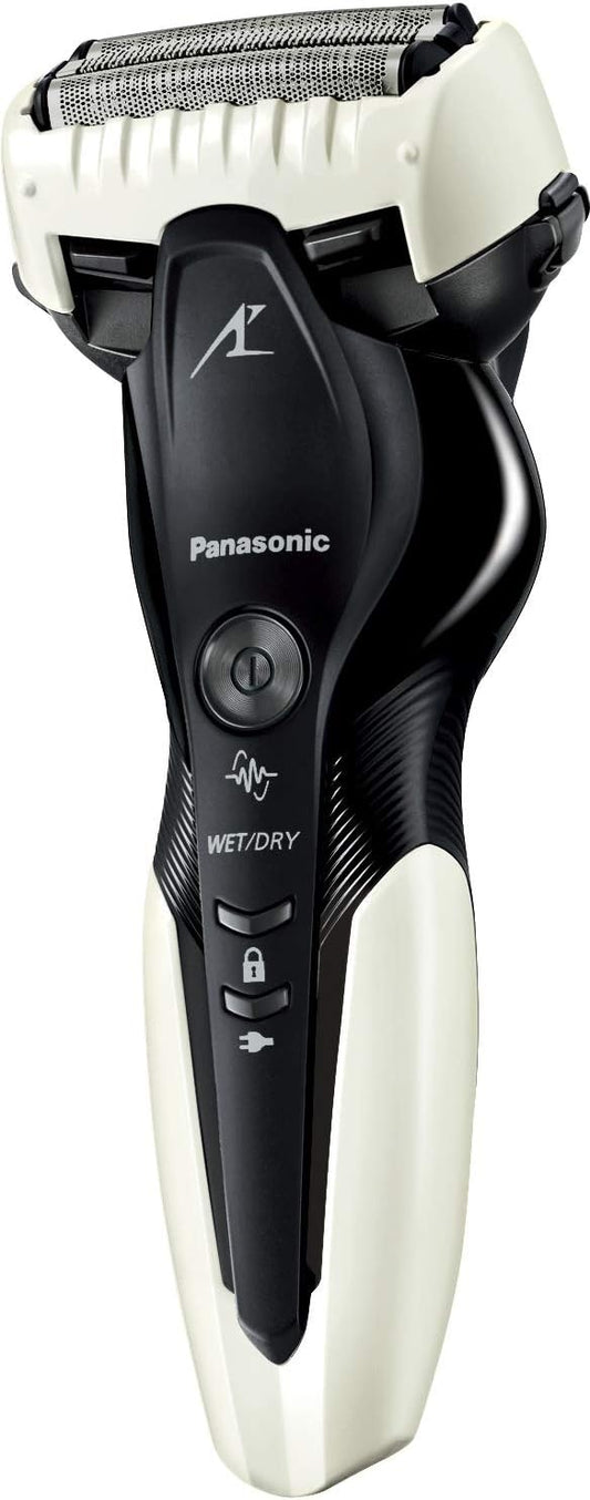 Panasonic Lamb Dash ES-CST2S-W Men's Shaver, 3 Blades, Bath Shaving, White