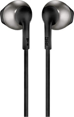 JBL T205 Wired Earphone Microphone Included (Black)